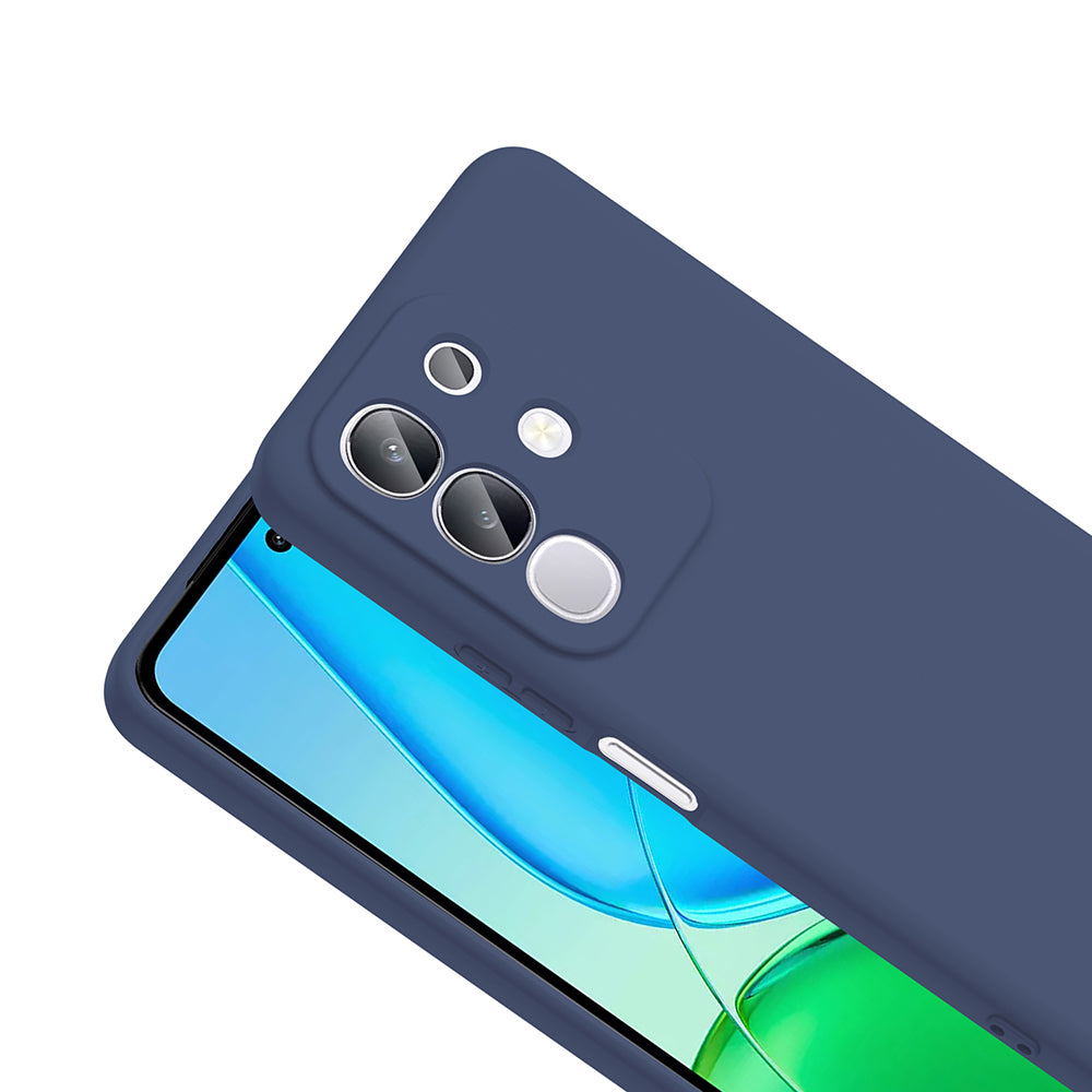 Vivo Y29 4G Kılıf Zore Mara Lansman Kapak Koyu Mor
