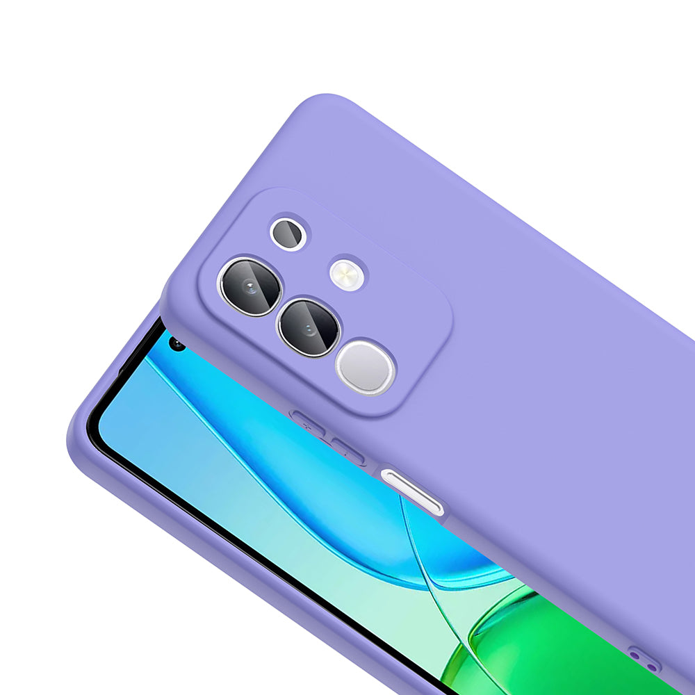 Vivo Y29 4G Kılıf Zore Mara Lansman Kapak Koyu Mor