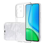Vivo Y29 4G Kılıf Zore Süper Silikon Kapak Şeffaf