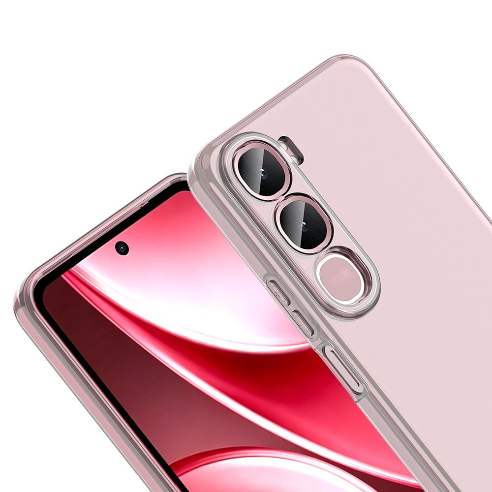 Vivo Y31 5G Kılıf Süper Silikon Kapak Şeffaf