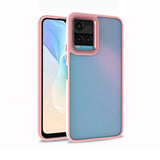 Vivo Y32 Kılıf Zore Flora Kapak Lila