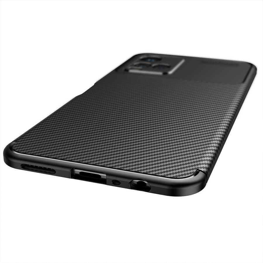 Vivo Y32 Kılıf Zore Negro Silikon Kapak Lacivert