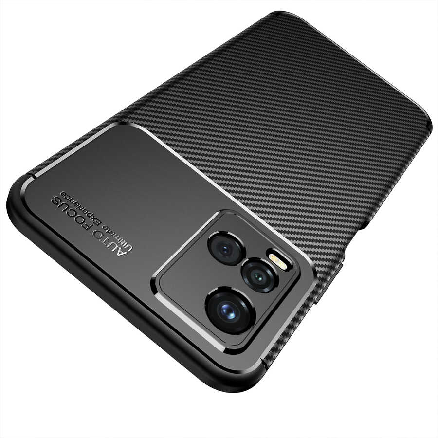 Vivo Y32 Kılıf Zore Negro Silikon Kapak Lacivert