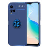 Vivo Y32 Kılıf Zore Ravel Silikon Kapak Mavi