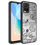 Vivo Y33S Kılıf Aynalı Desenli Kamera Korumalı Parlak Zore Mirror Kapak Seyahat