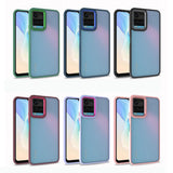 Vivo Y33S Kılıf Zore Flora Kapak Lila