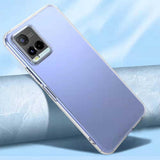 Vivo Y33S Kılıf Zore Kamera Korumalı Süper Silikon Kapak Renksiz
