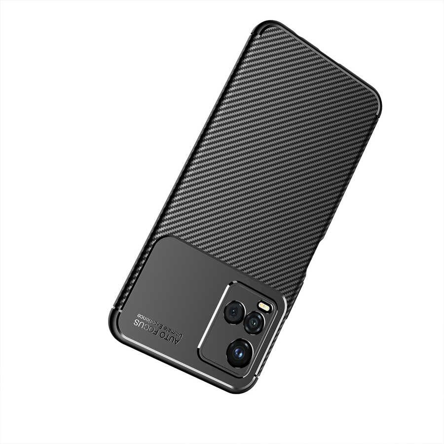 Vivo Y33S Kılıf Zore Negro Silikon Kapak Lacivert