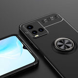Vivo Y33S Kılıf Zore Ravel Silikon Kapak Siyah