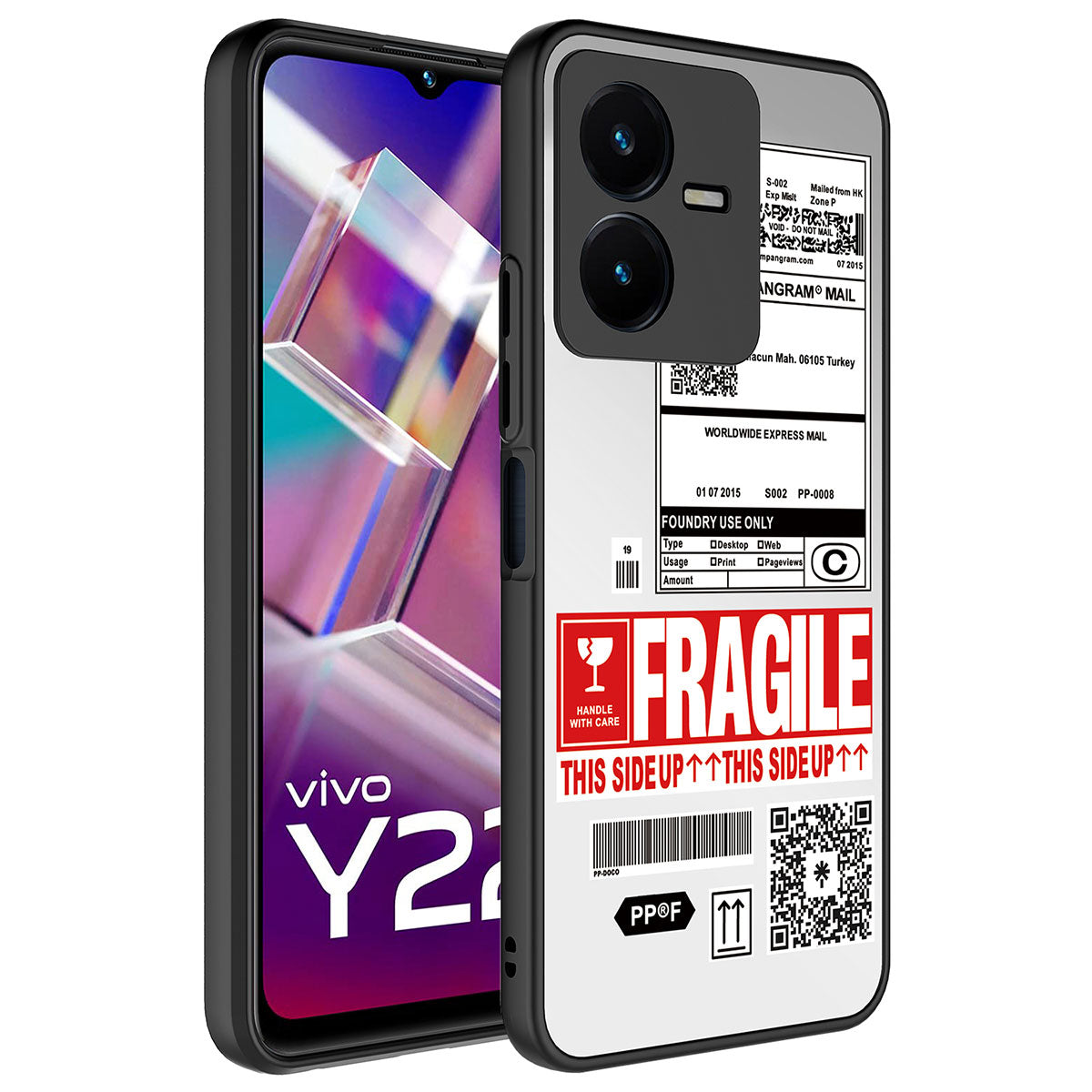 Vivo Y35 Kılıf Aynalı Desenli Kamera Korumalı Parlak Zore Mirror Kapak Süper Anne