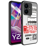 Vivo Y35 Kılıf Aynalı Desenli Kamera Korumalı Parlak Zore Mirror Kapak Yazı