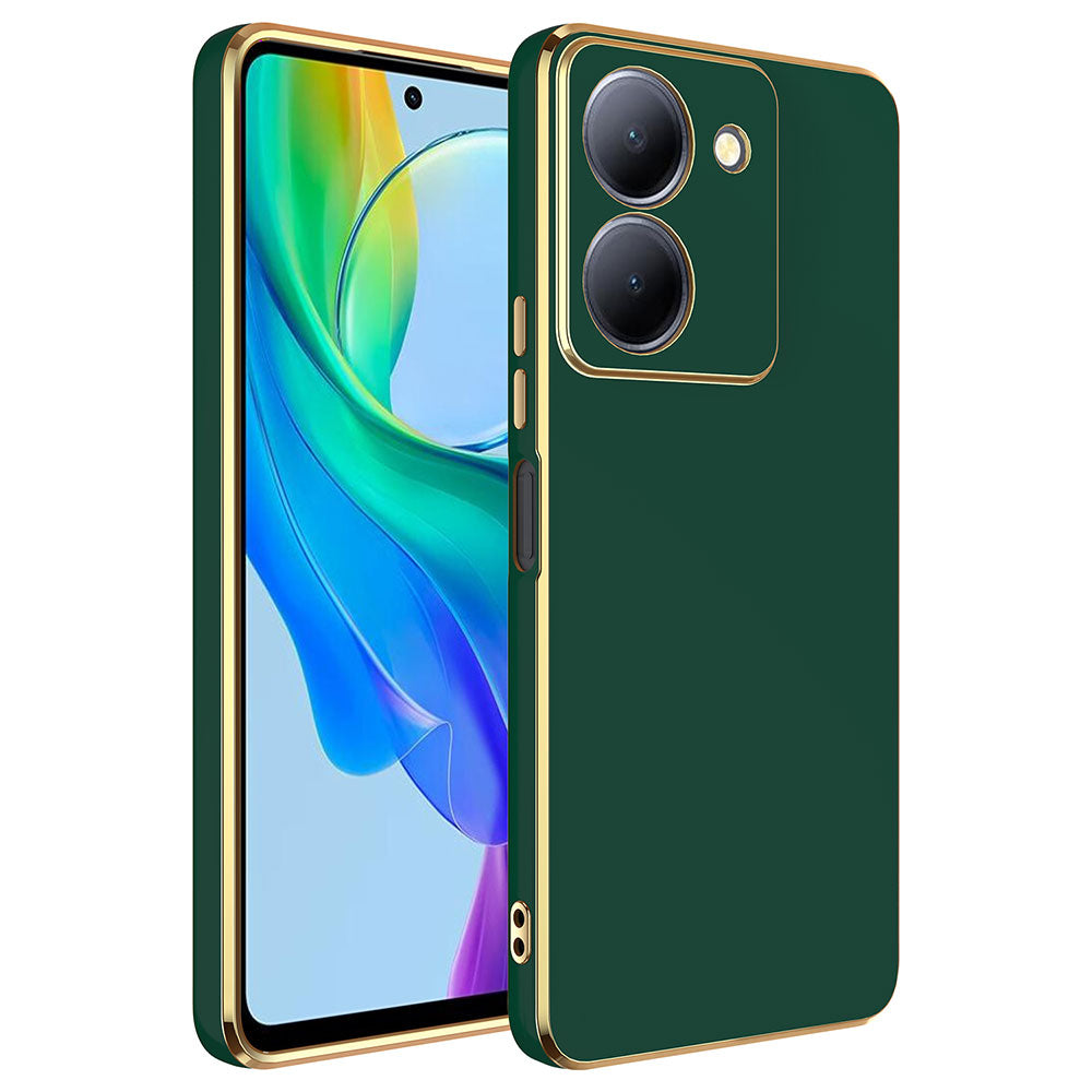 Vivo Y36 4G Kılıf Zore Bark Kapak Mavi Açık