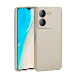 Vivo Y36 4G Kılıf Zore Premier Silikon Kapak Gold