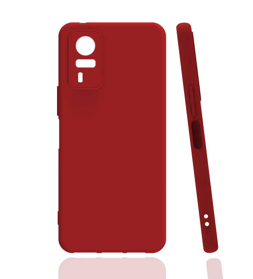 Vivo Y51 Kılıf Zore Biye Silikon Mor