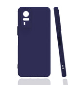Vivo Y51 Kılıf Zore Biye Silikon Lacivert
