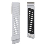 Whoop 5.0 KRD-161 Metal Tokalı Silikon Kordon Beyaz-Sarı