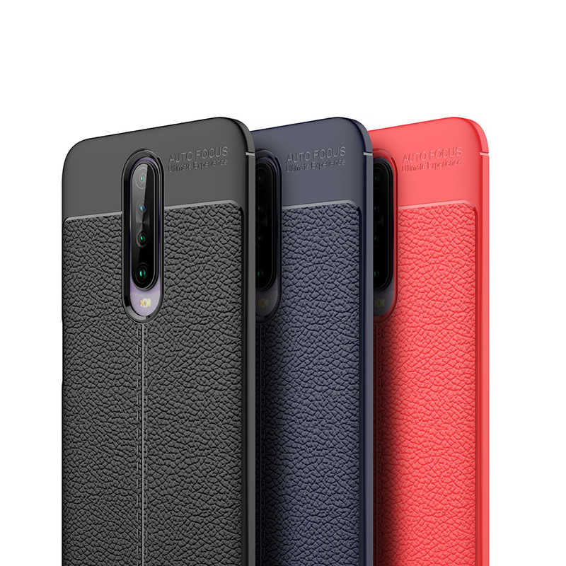 Xiaom Redmi K30 Kılıf Zore Niss Silikon Kapak Siyah