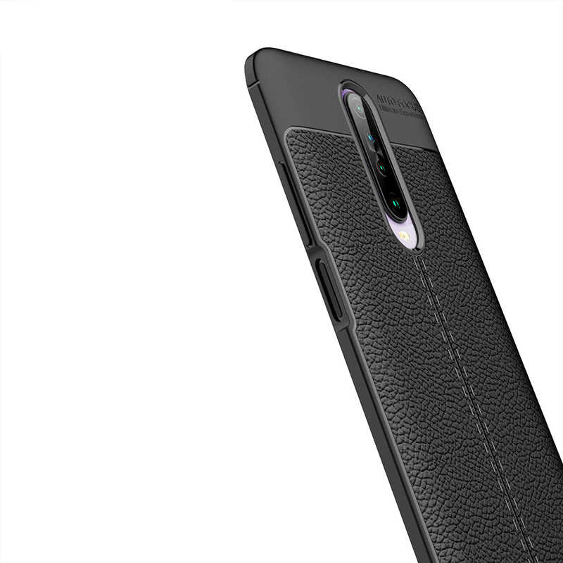 Xiaom Redmi K30 Kılıf Zore Niss Silikon Kapak Siyah