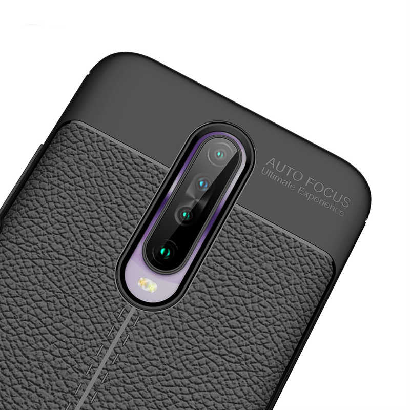 Xiaom Redmi K30 Kılıf Zore Niss Silikon Kapak Siyah