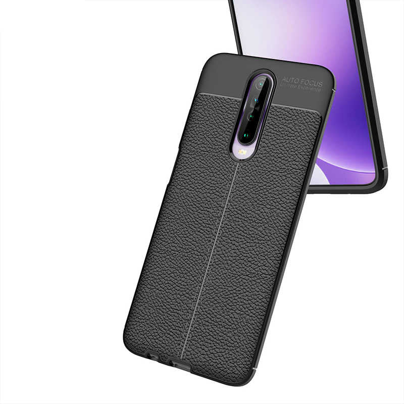 Xiaom Redmi K30 Kılıf Zore Niss Silikon Kapak Siyah