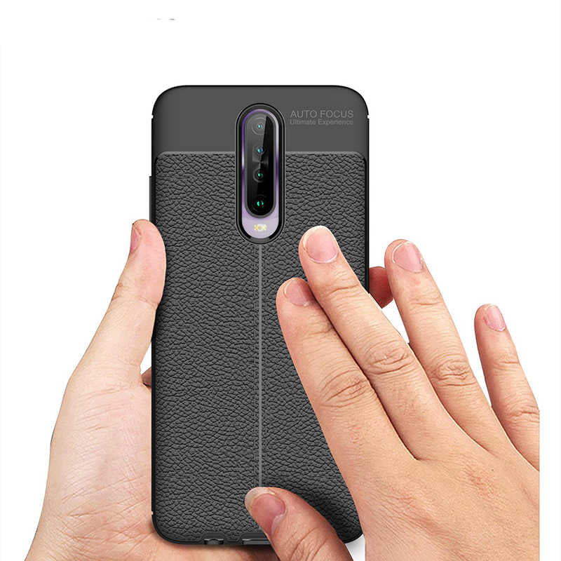 Xiaom Redmi K30 Kılıf Zore Niss Silikon Kapak Lacivert