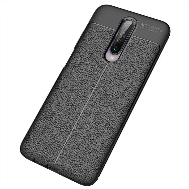 Xiaom Redmi K30 Kılıf Zore Niss Silikon Kapak Siyah