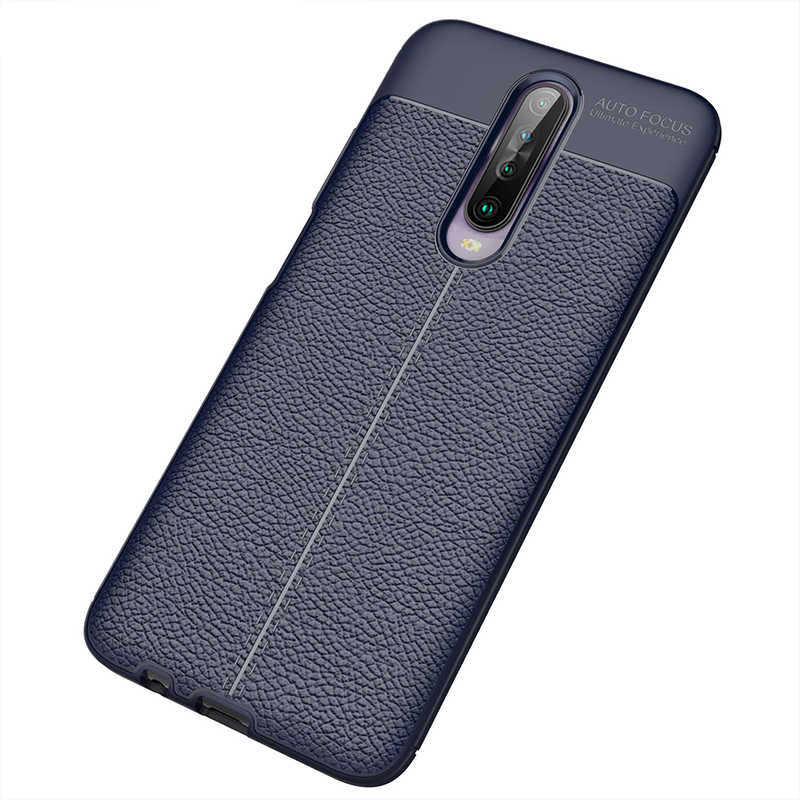 Xiaom Redmi K30 Kılıf Zore Niss Silikon Kapak Lacivert