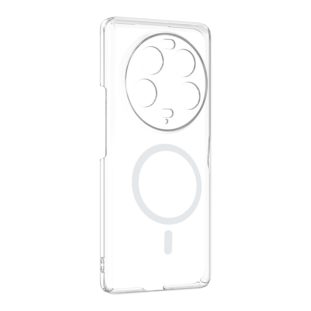 Xiaomi 13 Ultra Kamera Korumalı M-Safe Şarj Özellikli Şeffaf London Sert PC Kapak Şeffaf