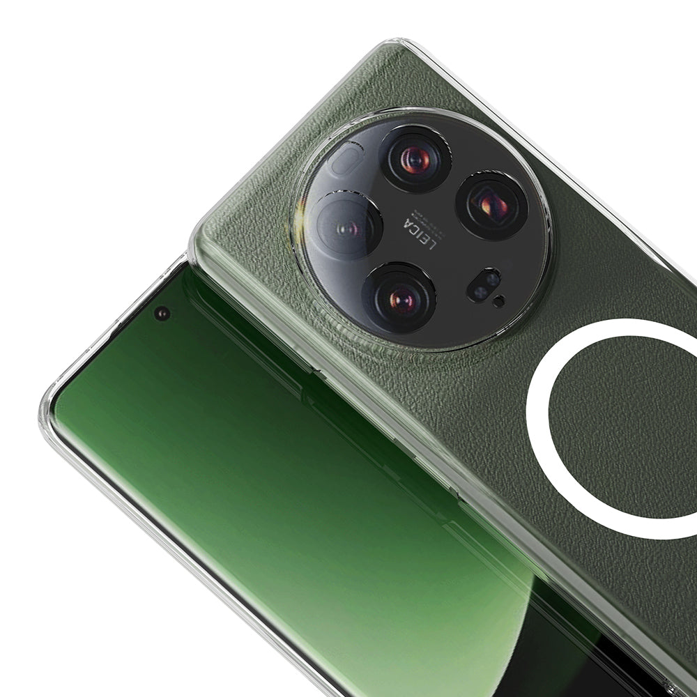 Xiaomi 13 Ultra Kamera Korumalı M-Safe Şarj Özellikli Şeffaf London Sert PC Kapak Şeffaf