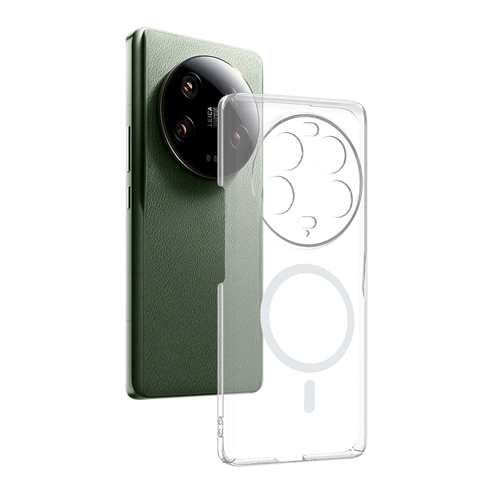 Xiaomi 13 Ultra Kamera Korumalı M-Safe Şarj Özellikli Şeffaf London Sert PC Kapak Şeffaf