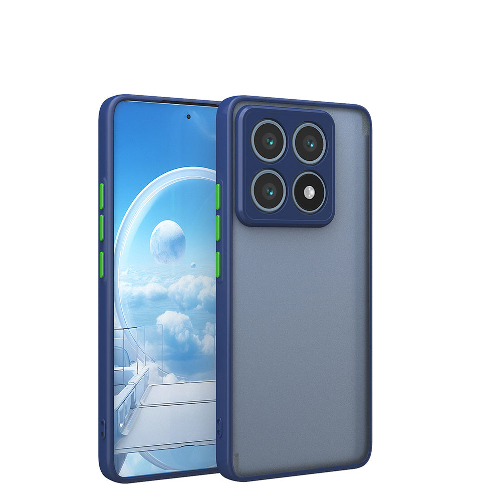 Xiaomi 14T Kılıf Zore Hux Kapak Lacivert