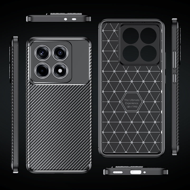 Xiaomi 14T Kılıf Zore Negro Silikon Kapak Siyah