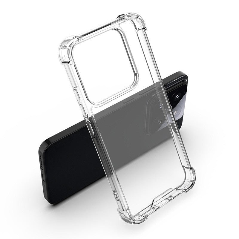 Xiaomi 14T Kılıf Zore Nitro Anti Shock Silikon Şeffaf