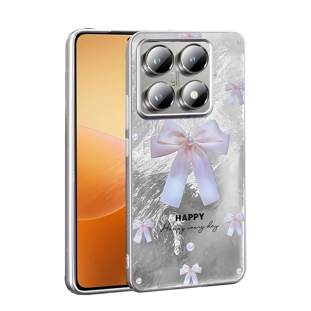 Xiaomi 14T Pro Kılıf Desenli Zore Mep Kapak İncili Fiyonk