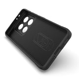 Xiaomi 14T Pro Kılıf Esnek TPU Oyuklu Arka Yüzey Tasarımlı Zore Etnik Silikon Kapak Lacivert