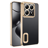 Xiaomi 14T Pro Kılıf Kamera Korumalı Logo Gösteren Zore Omega Kapak Derin Mor