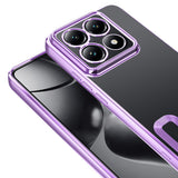 Xiaomi 14T Pro Kılıf Kamera Korumalı Logo Gösteren Zore Omega Kapak Lila