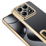 Xiaomi 14T Pro Kılıf Kamera Korumalı Logo Gösteren Zore Omega Kapak Lila