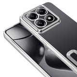 Xiaomi 14T Pro Kılıf Kamera Korumalı Logo Gösteren Zore Omega Kapak Sierra Mavi