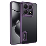 Xiaomi 14T Pro Kılıf Kamera Korumalı Logo Gösteren Zore Omega Kapak Lila