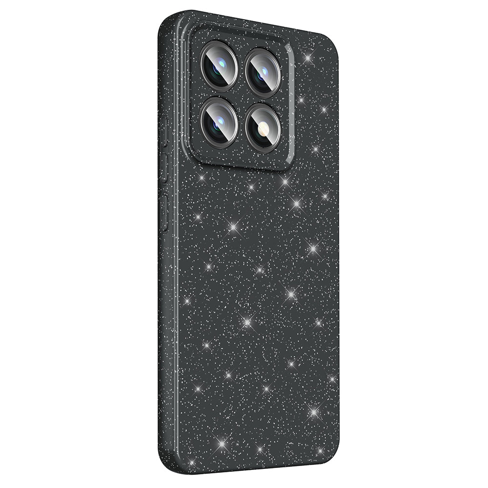 Xiaomi 14T Pro Kılıf Kamera Korumalı Simli Lüks Zore Koton Kapak Lila