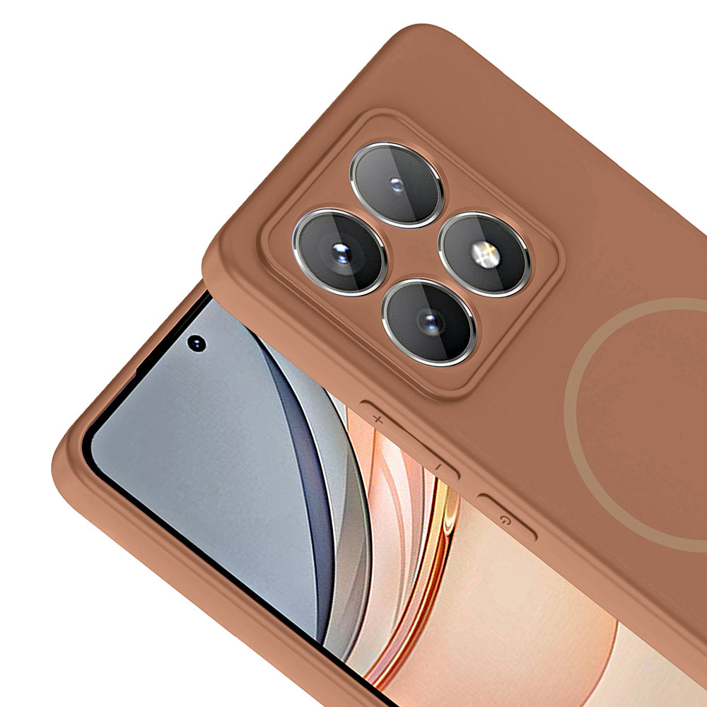 Xiaomi 14T Pro Kılıf M-safe Şarj Özellikli Zore Meta Kapak Lacivert