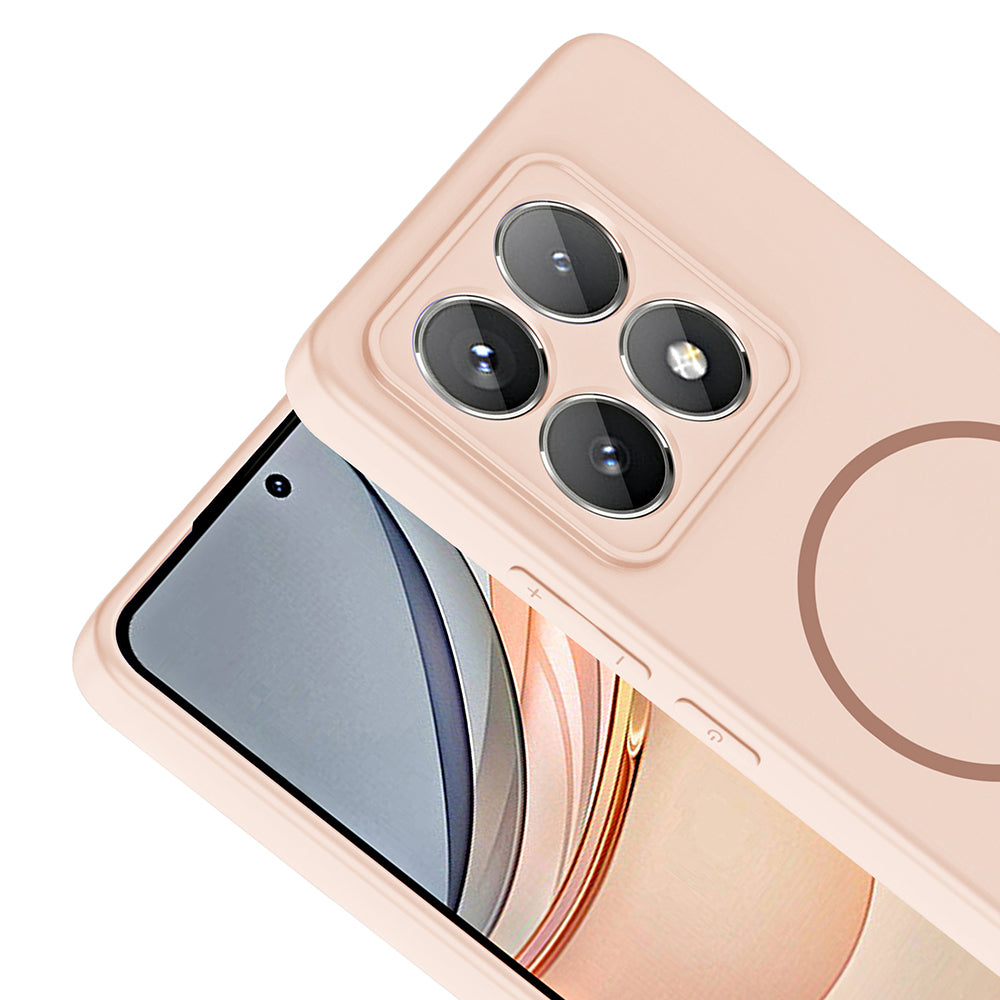 Xiaomi 14T Pro Kılıf M-safe Şarj Özellikli Zore Meta Kapak Lacivert