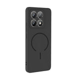 Xiaomi 14T Pro Kılıf M-safe Şarj Özellikli Zore Meta Kapak Lacivert