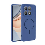 Xiaomi 14T Pro Kılıf M-safe Şarj Özellikli Zore Meta Kapak Lacivert