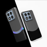 Xiaomi 14T Pro Kılıf Mıknatıslı Zore Duble Kapak Siyah