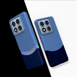 Xiaomi 14T Pro Kılıf Mıknatıslı Zore Duble Kapak Lacivert