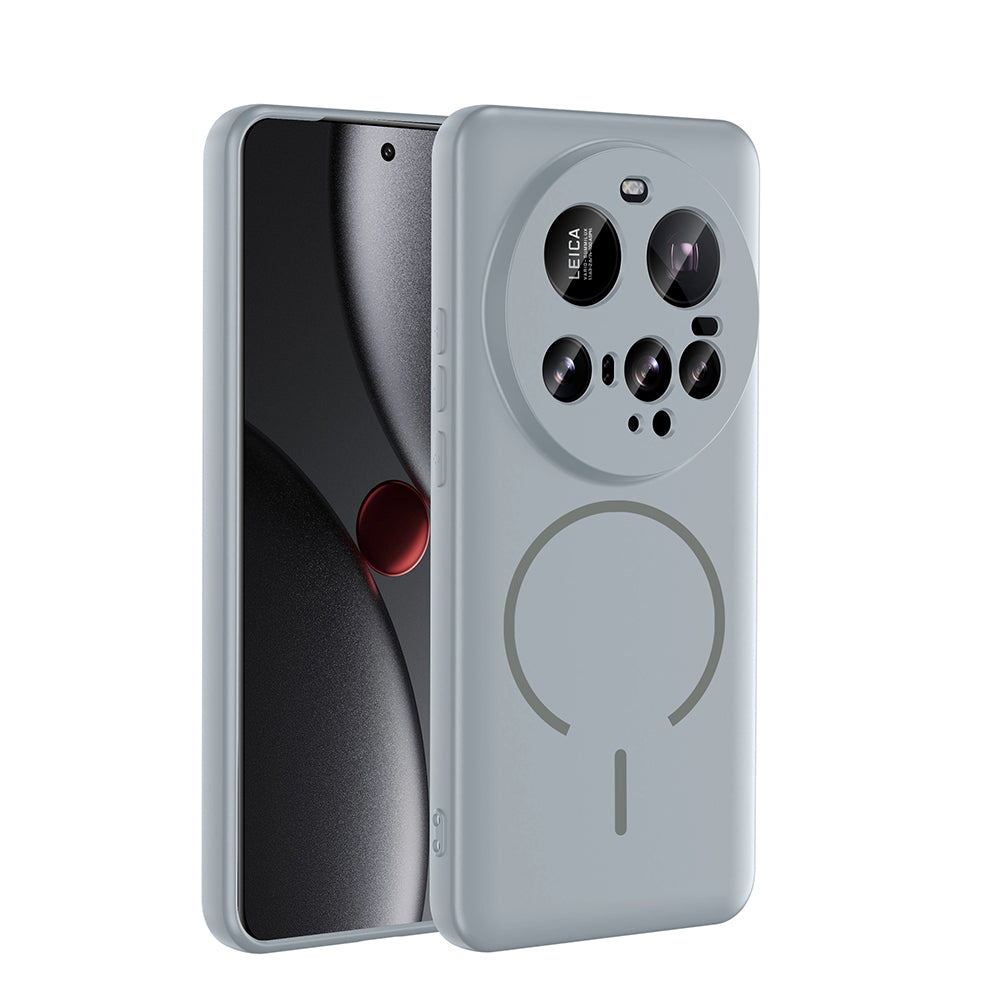 Xiaomi 15 Ultra Kılıf M-safe Şarj Özellikli Zore Meta Kapak Siyah