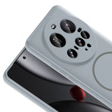 Xiaomi 15 Ultra Kılıf M-safe Şarj Özellikli Zore Meta Kapak Titanyum-Gri