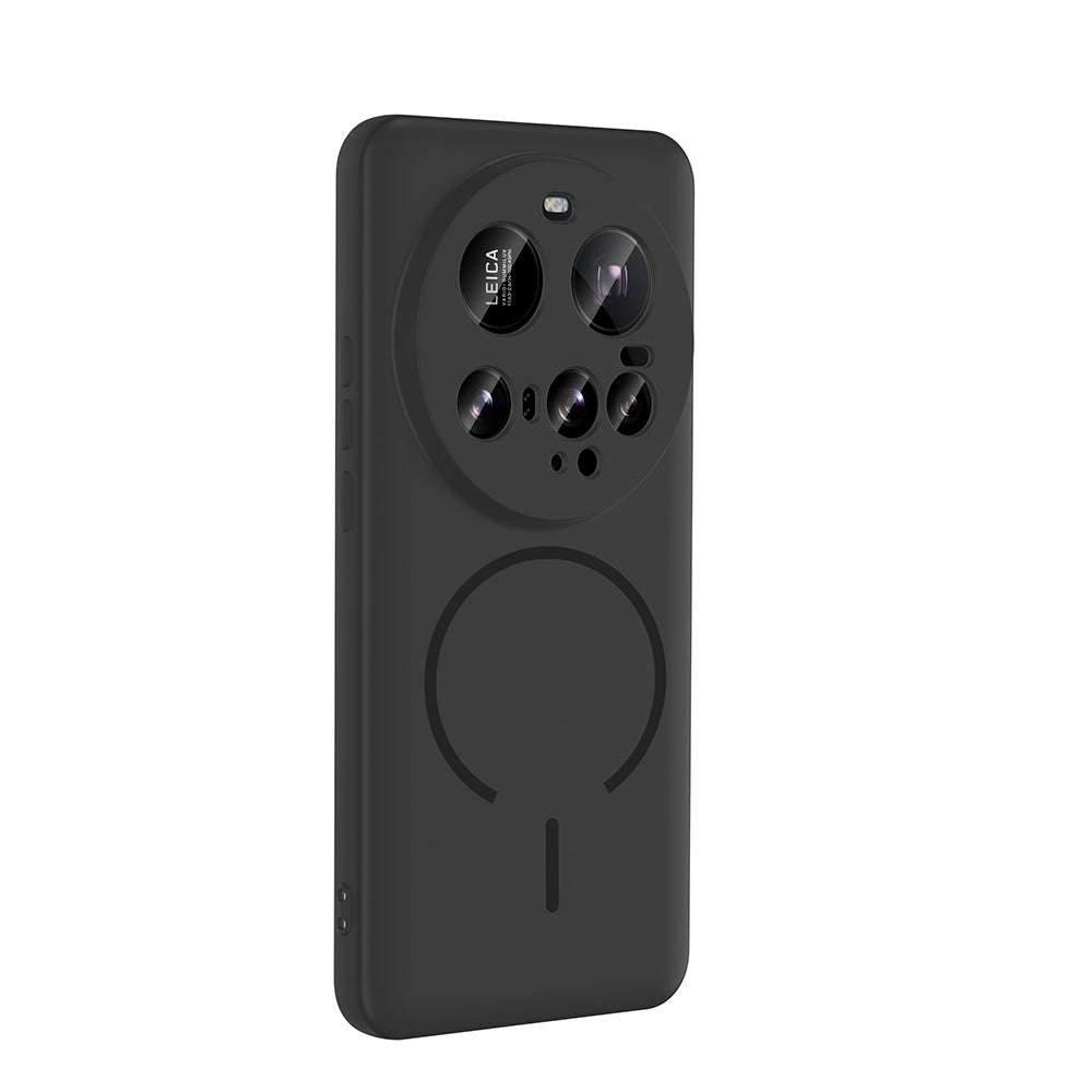 Xiaomi 15 Ultra Kılıf M-safe Şarj Özellikli Zore Meta Kapak Rose Pembe